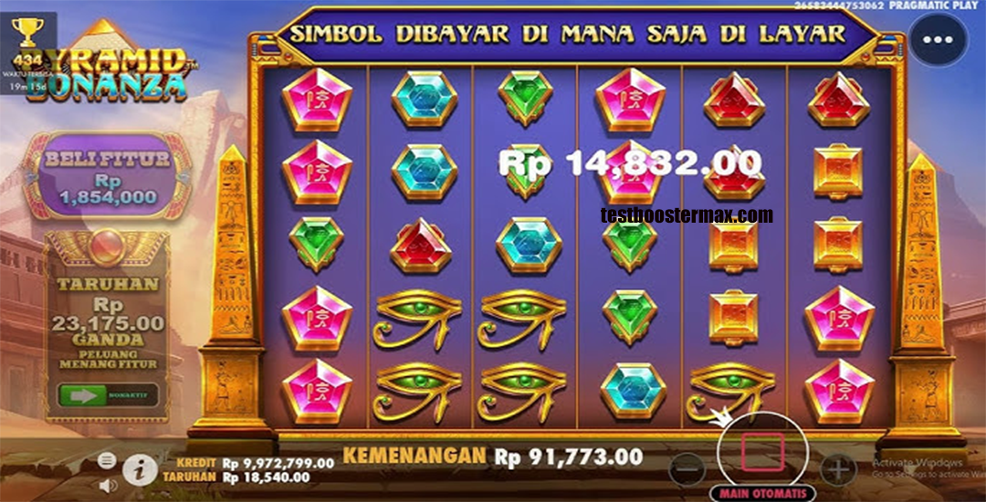 Slot Pyramid Bonanza popular